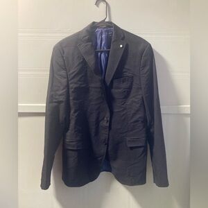 Zara Men's Midnight Black Blazer